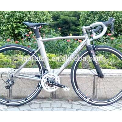 Popular Aero frame titanium track bike frame-HFT-T1635E with 9010 RS DIRECT MOUNT brakes braze on front deraillieurs