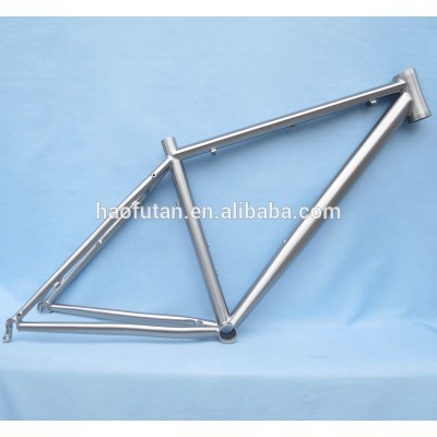 Hot sale titanium 650B/27.5er disc brake mountain/fat bike frame DI2 replaceable dropout external headtube frame