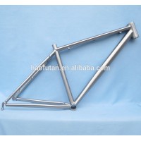 Hot sale titanium 650B/27.5er disc brake mountain/fat bike frame DI2 replaceable dropout external headtube frame