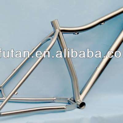 Titanium fat bike snow bike frame26erX4.8" tires 170 hub space