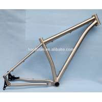 Fat bike frame 27.5+plus with 3.0 tires 148x12 titanium mtb bamboo bike frame