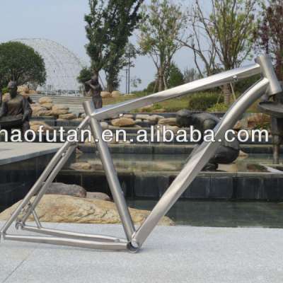 29er titanium bike frame to suit 29+ wheels HFT-XC-880 Ti Spaceframe Pinion version