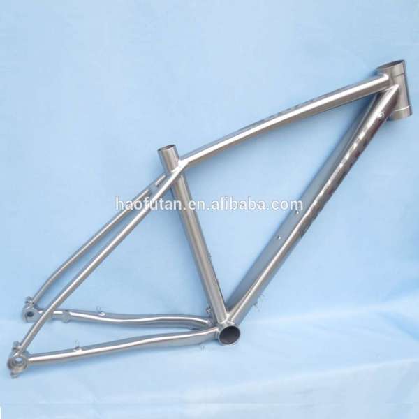 Best quality 49.7mm integrated headtube titanium road bike frame 700C disc-HFT-R34 with hydraulic disc brake